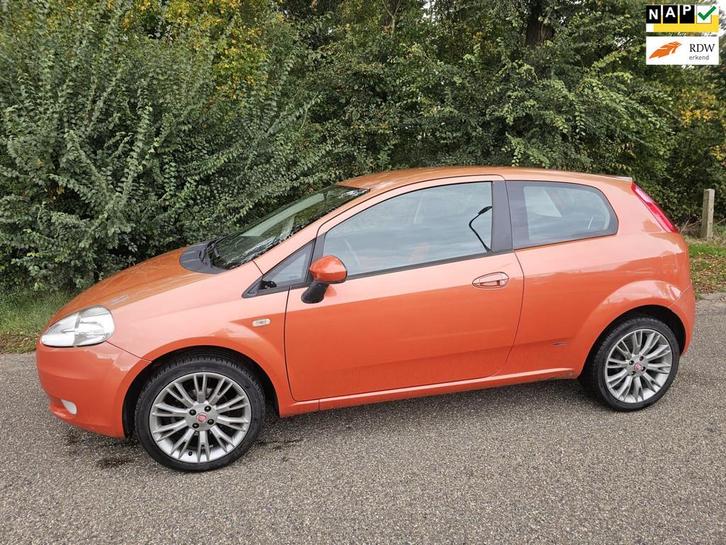 Fiat Grande Punto 1.4 Edizione Prima, Auto's, Fiat, Bedrijf, Te koop, Grande Punto, ABS, Airbags, Airconditioning, Boordcomputer