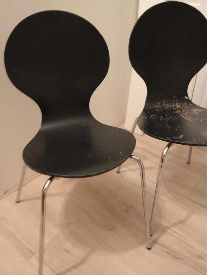 Vlinder stapel stoelen, Huis en Inrichting, Stoelen, Gebruikt, Vijf, Zes of meer stoelen, Ophalen of Verzenden