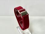 Elastische NATO Horlogeband 20mm Rood, Ophalen of Verzenden, Nieuw, Rood