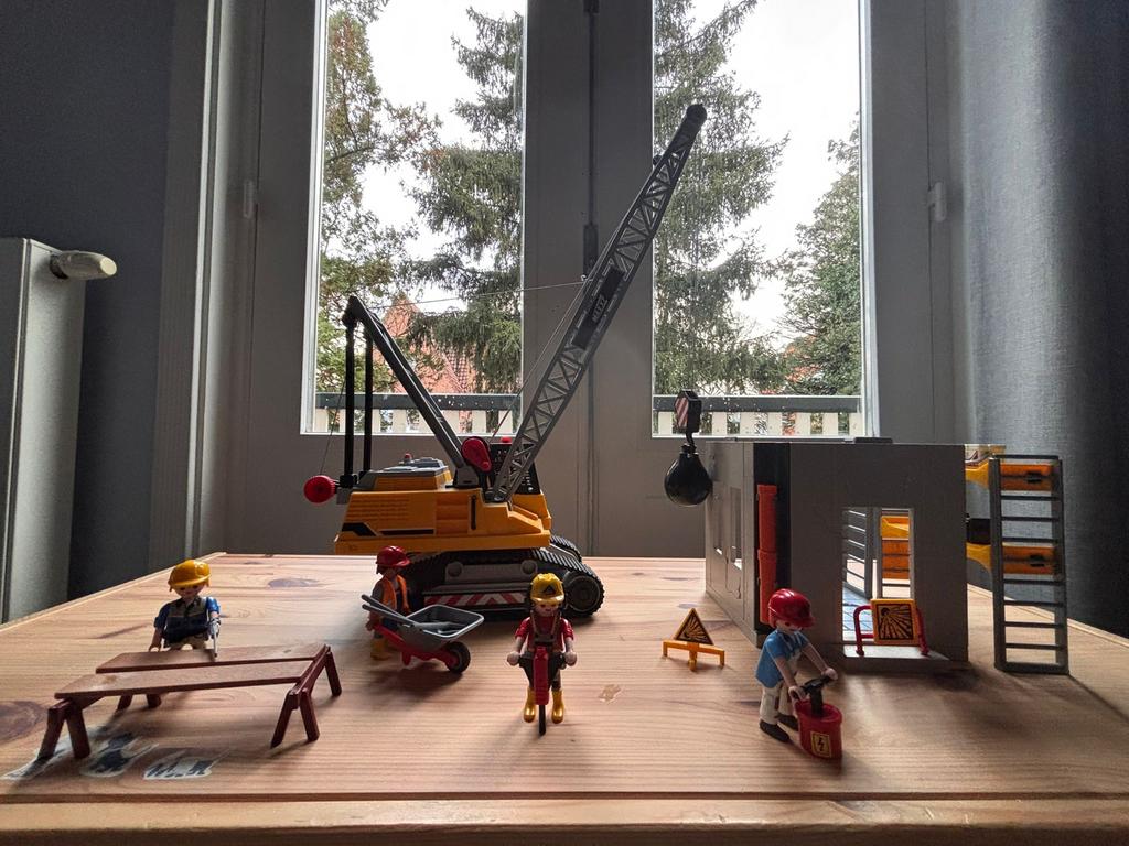 Playmobil City Action Kabelgraafmachine 70442, Kinderen en Baby's, Speelgoed | Playmobil, Ophalen, Gebruikt, Complete set