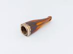 Barnstenen sigarenhouder met gouden ring