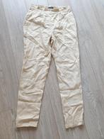 Leuke linnen broek in zandkleur maat 34, Beige, Ophalen of Verzenden, Zo goed als nieuw, Maat 34 (XS) of kleiner