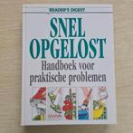 Snel Opgelost Handboek - Praktische Problemen, Ophalen of Verzenden, Zo goed als nieuw, Reader's Digest