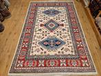 Handgeknoopt oosters tapijt kazak 273x183, Huis en Inrichting, Stoffering | Tapijten en Kleden, Info@SlatsAntiek.nl, Crème, Perzisch