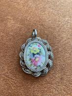 Antiek zilver broch italy - 925 zilver silver, Antiek en Kunst, Ophalen of Verzenden, Zilver