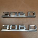 Mercedes Hanomag   306D embleem, type plaat, Auto-onderdelen, Carrosserie en Plaatwerk, Ophalen of Verzenden, Gebruikt, Voor, Motorkap