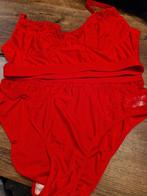 Lingeriesetje, bestaand uit: bh + slip, maat: xxl, Onbekend, Ophalen of Verzenden, Rood, Setje