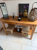 Sidetable, Huis en Inrichting, Tafels | Sidetables, Ophalen, 100 tot 150 cm, Zo goed als nieuw, 25 tot 50 cm