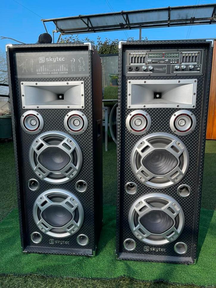 Skytec (karaoke-set) Multimedia audio center, Audio, Tv en Foto, Luidsprekers, Nieuw, Center speaker, 120 watt of meer, Overige merken