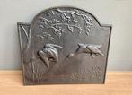 Gietijzeren Haardplaat Eenden, Huis en Inrichting, Haarden, Ophalen, Zo goed als nieuw, Overige soorten