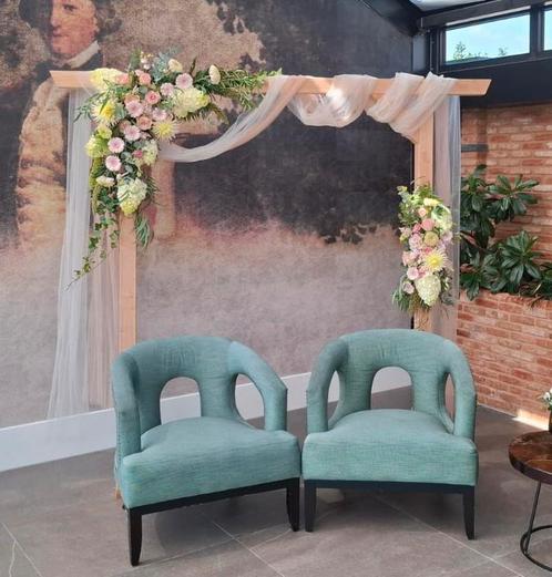 Bruiloft boog / backdrop, Huis en Inrichting, Fauteuils, Zo goed als nieuw, Hout, Ophalen