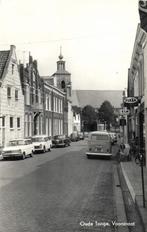 Oude Tonge, Voorstraat - auto fiets - ongelopen, Ophalen of Verzenden, Voor 1920, Ongelopen, Zuid-Holland