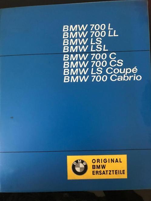 Bmw reserve onderdelen katalogus bmw: 700 l - 700 ll - ls -, Boeken, Catalogussen en Folders, Zo goed als nieuw, Catalogus, Ophalen