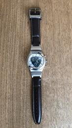 Heren horloge SWATS Irony New YCS vintage glas bescherm erop, Nieuw, Staal, Ophalen of Verzenden, Swatch