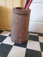 GROTE houten bloempot / paraplubak/ decoratie pot 54 hoog, Huis en Inrichting, Woonaccessoires | Paraplubakken, Ophalen, Zo goed als nieuw