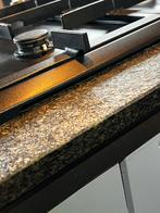 Atag Antraciet gaskookplaat 90cm met wokbrander, Ophalen, Gebruikt, 60 cm of meer, Inbouw