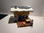 Playmobil skihut buitenspeelplek incl toebehoren, Ophalen of Verzenden, Zo goed als nieuw