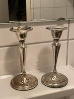 2x Keltum - Koninklijke Van Kempen verzilverde kandelaars, Antiek en Kunst, Ophalen of Verzenden, Overige materialen