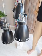 Hanglamp/plafondlamp. Lengte 108 cm. 3-delig., Ophalen, Gebruikt, Industriële stijl, Metaal