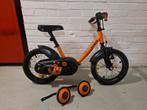B-twin kinderfiets met zijwieltjes, Ophalen of Verzenden, Gebruikt, 14 inch of minder, B-twin