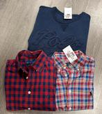 Pakket 3 Ralph Lauren overhemden en trui - Maat 152/164cm, Ophalen of Verzenden, Zo goed als nieuw, Shirt of Longsleeve, Jongen