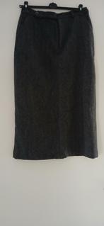 Rok antraciet wol tweed, Kleding | Dames, Rokken, Jackpot by Carli Gry, Maat 42/44 (L), Ophalen of Verzenden, Zo goed als nieuw