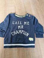 Call me mr champion trui maat 68 h4, Kinderen en Baby's, Babykleding | Maat 68, Dirkje, Onbekend, Ophalen of Verzenden, Zo goed als nieuw