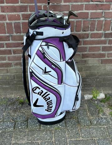 Callaway Org 14 Cartbag golftas + regenhoes beschikbaar voor biedingen