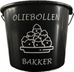 Emmer met diverse opdruk, Ophalen of Verzenden, Nieuw, Kunststof, Met handgreep