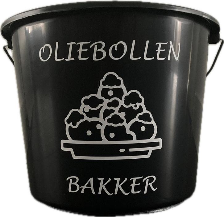 Emmer met diverse opdruk, Huis en Inrichting, Emmers, Nieuw, Kunststof, Met handgreep, Ophalen of Verzenden