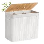 Wasmand met 3 Vakken - Bamboe, Minder dan 50 cm, 50 tot 75 cm, Nieuw, Minder dan 50 cm