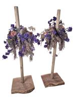 Kunstbloemen op Paal met Voet - Set van 2, Huis en Inrichting, Ophalen, Nieuw