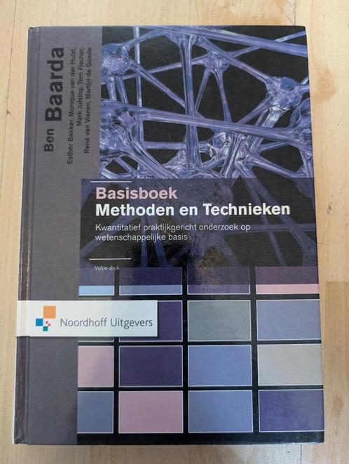 Basisboek methoden & technieken, Boeken, Studieboeken en Cursussen, Zo goed als nieuw, HBO, Beta, Ophalen of Verzenden