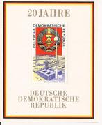 Blokken DDR postfris, Ophalen of Verzenden, DDR, Postfris