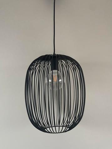 Zwarte metalen lampen set - Plafondhanglampen