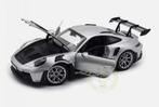 Porsche 911 GT3 RS 2022 GT Zilver Met.1/18 NOREV ref. 187357, Verzenden, Nieuw, Auto, Norev