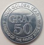 Aluminium penning van casino in Amerika of boot, Ophalen of Verzenden, Overige materialen, Buitenland