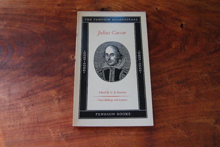 The penguin shakespeare Julius Caesar, Boeken, Literatuur, Gelezen, Europa overig, Ophalen of Verzenden