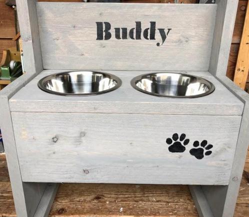 Honden eet/drinkbakken met GRATIS NAAM HOND, Dieren en Toebehoren, Hondenvoerbakken en Drinkbakken, Nieuw, Ophalen of Verzenden