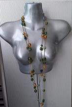 Manouk - lange ketting met half-edelsteen kralen, Sieraden, Tassen en Uiterlijk, Nieuw, Ophalen of Verzenden, Steen of Mineraal