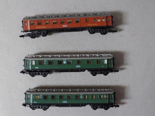 Arnold schaal N DR rijtuigen 3370, Hobby en Vrije tijd, Modeltreinen | N-Spoor, Zo goed als nieuw, Wagon, Gelijkstroom, Arnold