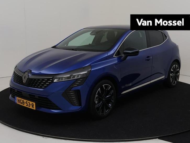 Renault Clio 1.6 E-Tech Full Hybrid 145 techno | Half Leder, Auto's, Renault, Bedrijf, Te koop, Clio, ABS, Achteruitrijcamera
