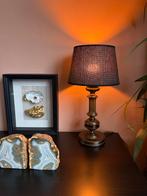 Vintage Stiffel Messing Tafellamp Balustervorm, Ophalen of Verzenden, Gebruikt, Metaal, Minder dan 100 cm