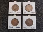 Set 4 stuks 2 Mark Duitsland Baden Zilver, Ophalen of Verzenden, Duitsland, Setje, Zilver