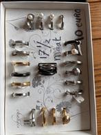 Ringen maat 17 1/2  edelmetaal, Sieraden, Tassen en Uiterlijk, Ringen, Ophalen of Verzenden, Zo goed als nieuw, 17 tot 18, Dame of Heer