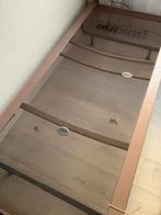 Bed 1 persoons Auping spiraal 90x200 cm met poten, Huis en Inrichting, Slaapkamer | Bedden, Ophalen, Gebruikt, 90 cm, Eenpersoons