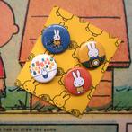 Nijntje Pluis 25MM Pin Button Badge Brooches, Set van 4, Verzamelen, Speldjes, Pins en Buttons, Verzenden, Nieuw, Overige onderwerpen