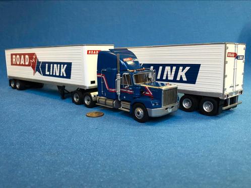 GMC General SBFA & lange 53’trailer Road Link! Nieuw! KIJK!, Hobby en Vrije tijd, Modelauto's | 1:50, Nieuw, Bus of Vrachtwagen