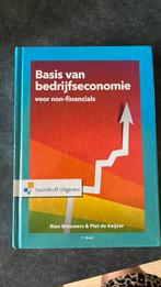 Basis van bedrijfseconomie voor non financials, Boeken, Ophalen of Verzenden, Zo goed als nieuw, Piet de Keijzer; Rien Brouwers