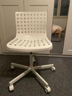 Witte Bureaustoel - Simpel & Functioneel, Huis en Inrichting, Ophalen, Zo goed als nieuw, Wit, Bureaustoel